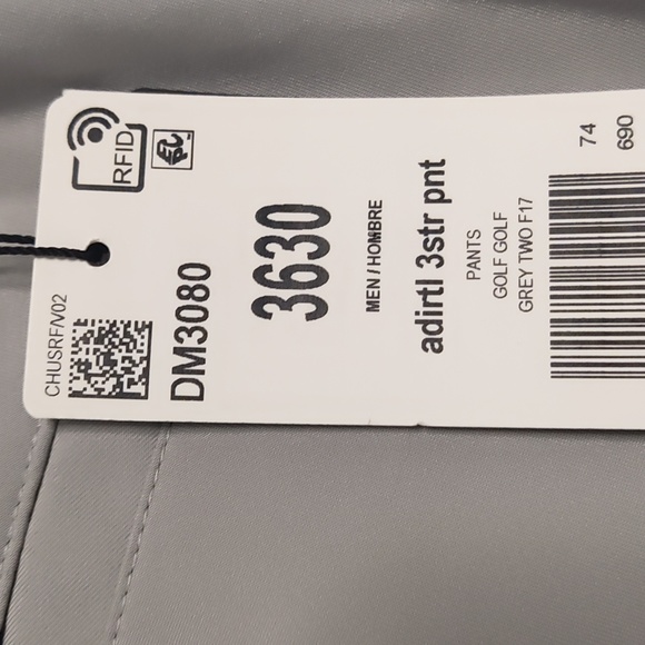 Adidas Golf pants gray 36x30 - Picture 7 of 7